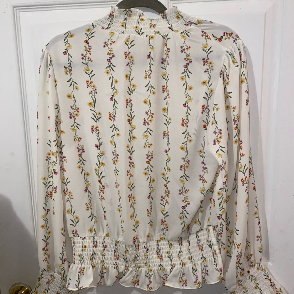 Women’s Meraki long sleeve floral shirt